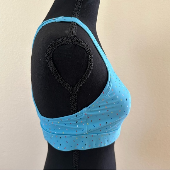 Humankind Pride Women’s Swim Top Multicolor Blue Size S NWT - Picture 3 of 9